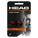 Head Pro Damp Black / Red 2 szt